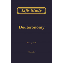 Life-Study of Deuteronomy