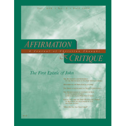 Affirmation & Critique, vol. 19, no. 2, Fall 2014—The First...