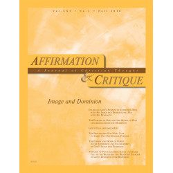 Affirmation & Critique, vol. 21, no. 2, Fall 2016—Image and...