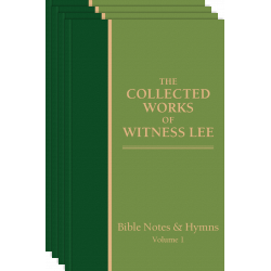 Collected Works of Witness Lee, Bible Notes & Hymns, The...