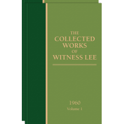 Collected Works of Witness Lee, 1960, The (vols. 1-2)