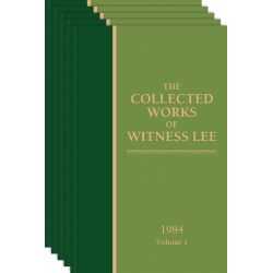 Collected Works of Witness Lee, 1984, The (vols. 1-5)
