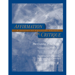 Affirmation & Critique, vol. 28, no. 1, Spring 2023—The Coming...