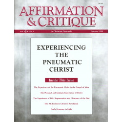 Affirmation and Critique, Vol. 03, No. 1, January 1998 -...