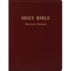 Holy Bible Recovery Version (Text only, Burgundy, Bonded...
