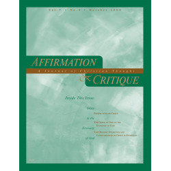 Affirmation and Critique, Vol. 05, No. 4, October 2000 - Grace...