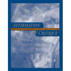 Affirmation and Critique, Vol. 06, No. 1, April 2001 -...