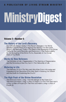 Ministry Digest vol. 2, no. 6