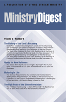 Ministry Digest vol. 2, no. 7