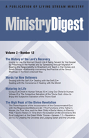 Ministry Digest vol. 2, no. 12
