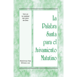 PSAM: Vivir en la realidad del reino de Dios